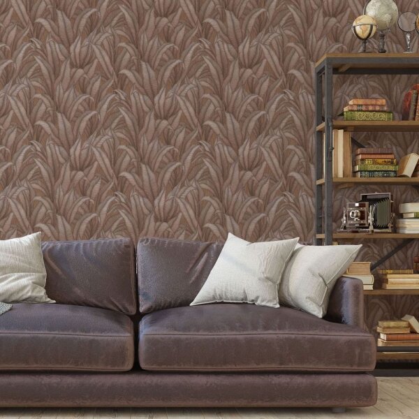 Tapete Braun, Bronze Guido Maria Kretschmer Vliestapete (1037148)