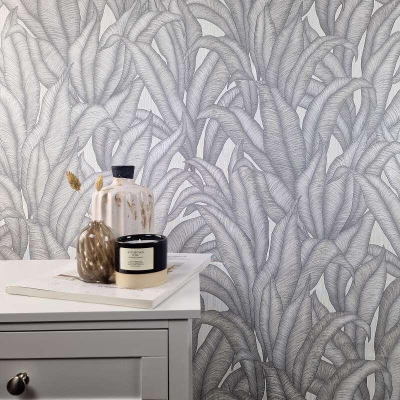 Tapete Grau, Silber Guido Maria Kretschmer Vliestapete (1037131)