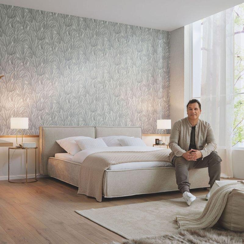 Tapete Grau, Silber Guido Maria Kretschmer Vliestapete (1037131)