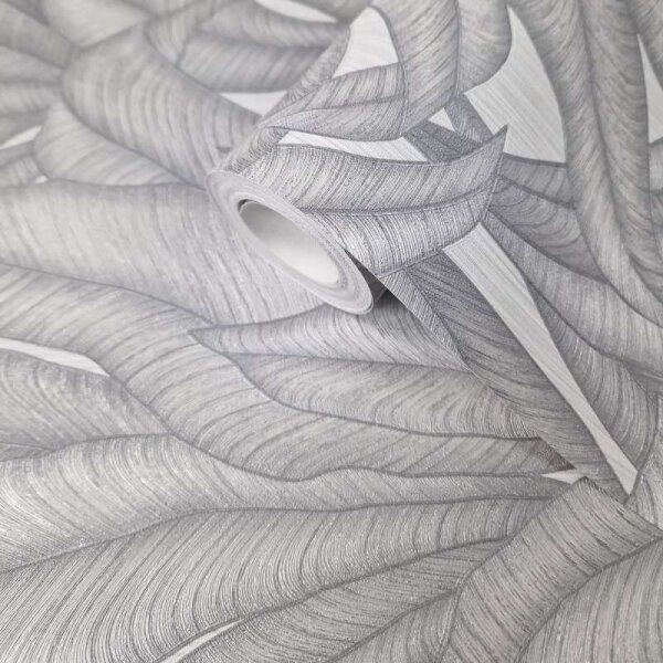 Tapete Grau, Silber Guido Maria Kretschmer Vliestapete (1037131)