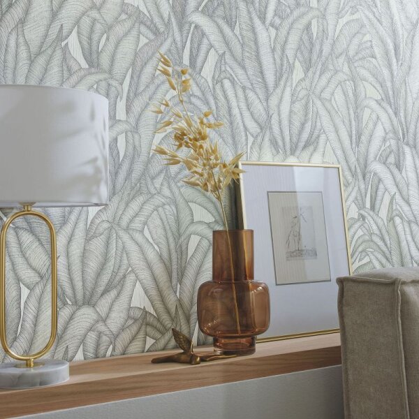 Tapete Grau, Silber Guido Maria Kretschmer Vliestapete (1037131)