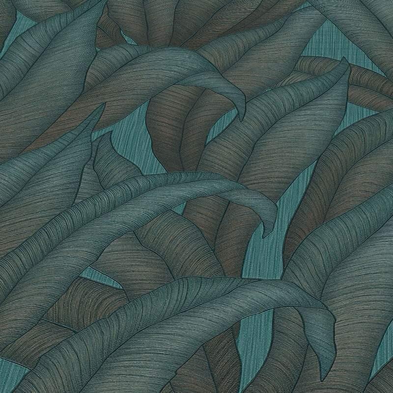 Tapete Grün, Petrol Guido Maria Kretschmer Vliestapete (1037119)