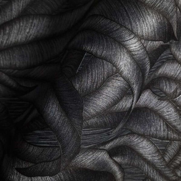 Tapete Schwarz, Anthrazit Guido Maria Kretschmer Vliestapete (1037115)