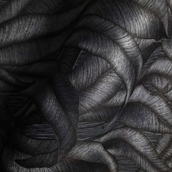 Tapete Schwarz, Anthrazit Guido Maria Kretschmer Vliestapete (1037115)