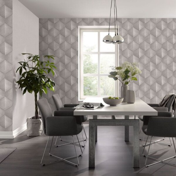 Tapete Greige, Taupe Guido Maria Kretschmer Vliestapete (1037038)