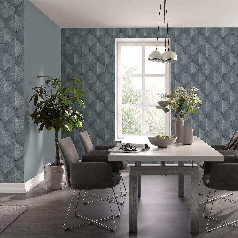 Tapete Grau, Silber Guido Maria Kretschmer Vliestapete (1037010)