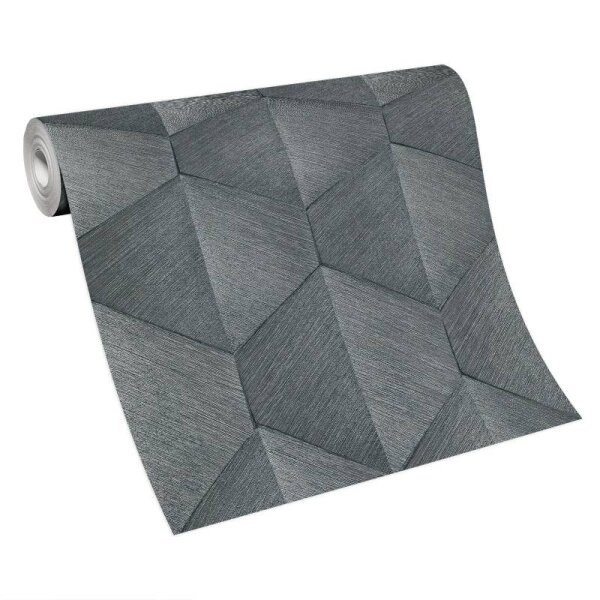 Tapete Grau, Silber Guido Maria Kretschmer Vliestapete (1037010)