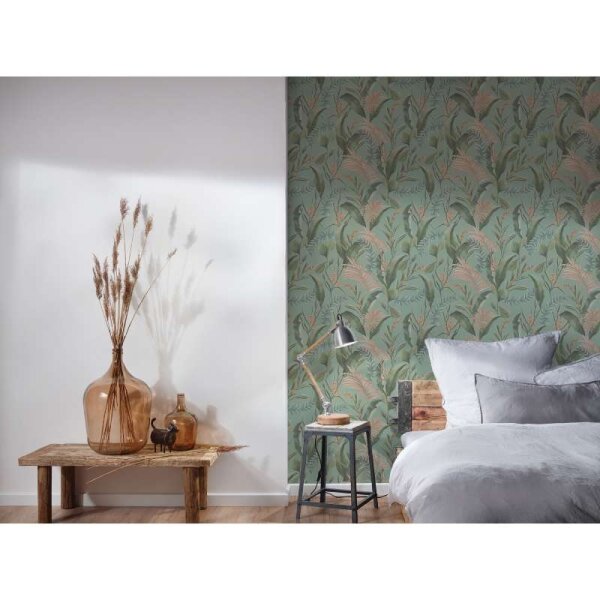 Tapete Grün livingwalls Vliestapete (394364)