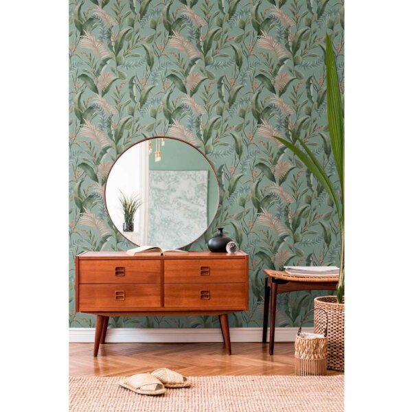 Tapete Grün livingwalls Vliestapete (394364)