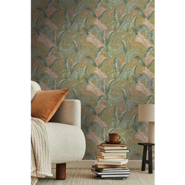 Tapete Grün livingwalls Vliestapete (394363)