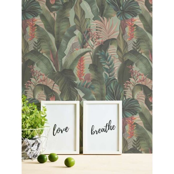 Tapete Grün livingwalls Vliestapete (394353)