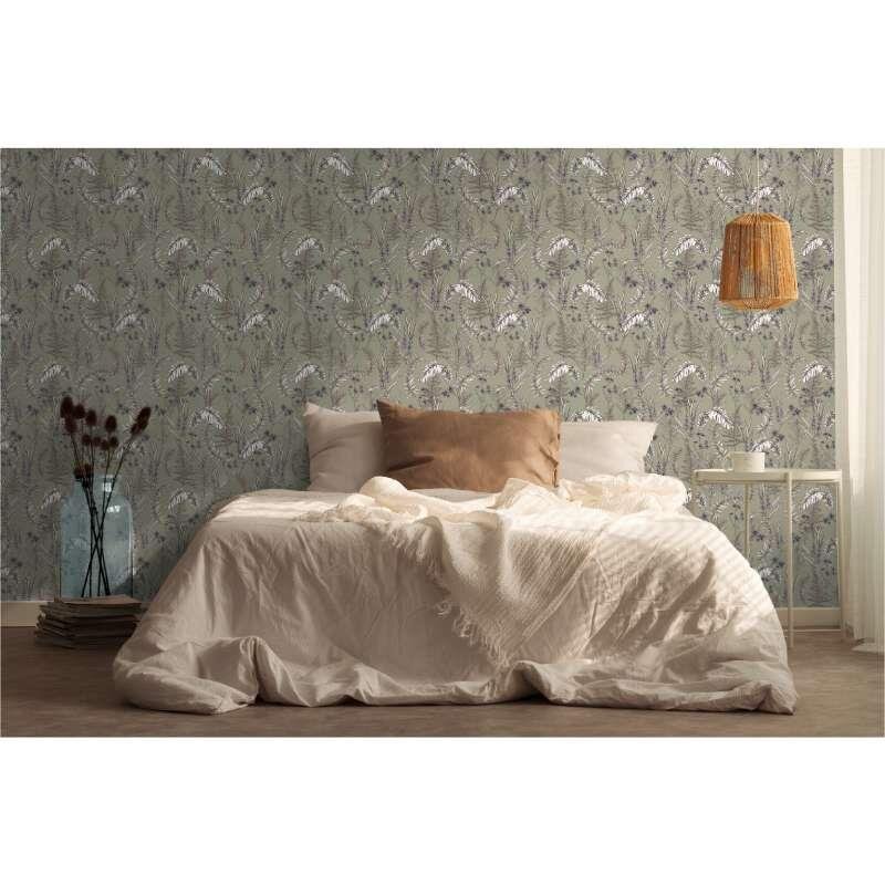 Tapete Beige, Creme, Grün livingwalls Vliestapete (394343)