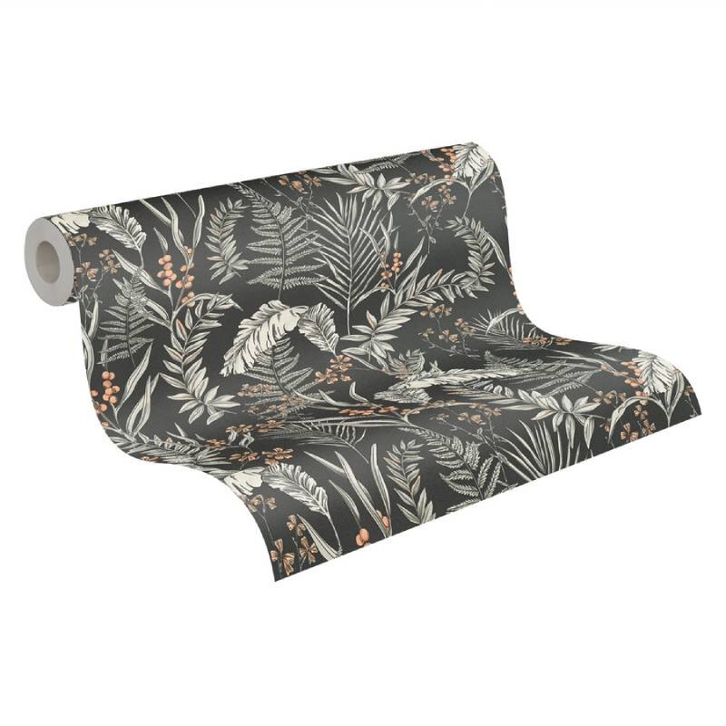 Tapete Schwarz-Weiß livingwalls Vliestapete (394341)