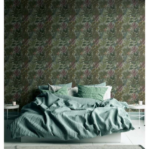 Tapete Grün livingwalls Vliestapete (394331)