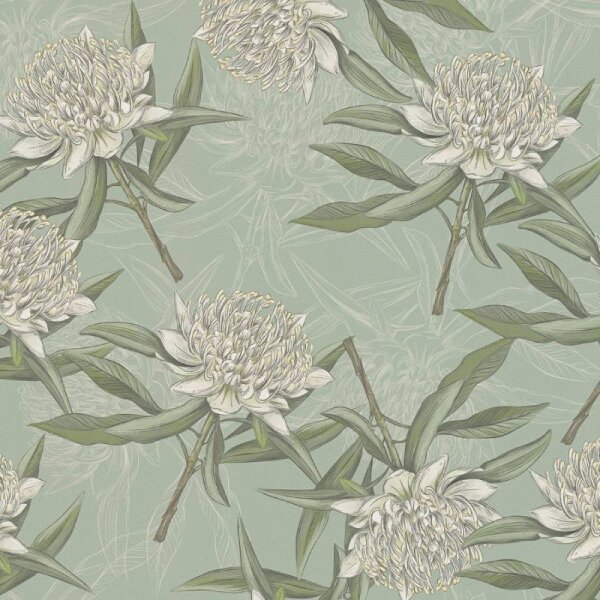 Tapete Grün livingwalls Vliestapete (394322)