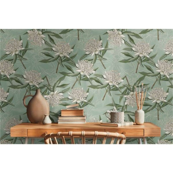 Tapete Grün livingwalls Vliestapete (394322)