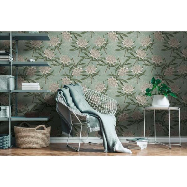 Tapete Grün livingwalls Vliestapete (394322)
