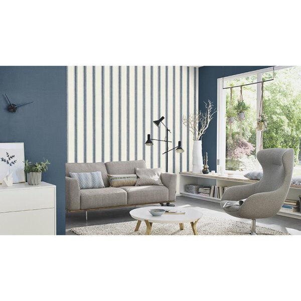 Tapete Blau Rasch Vliestapete (555950)