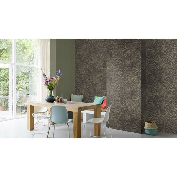 Tapete Grün Rasch Vliestapete (555943)