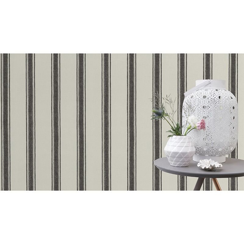 Tapete Schwarz-Weiß Rasch Vliestapete (555639)