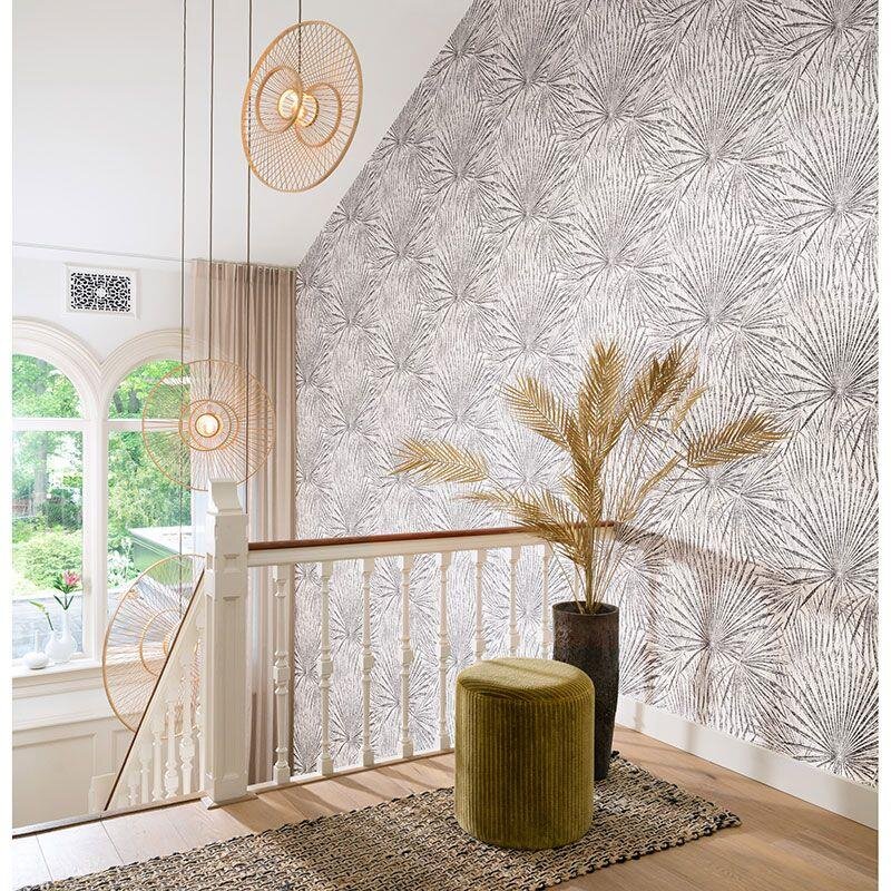 Tapete Schwarz-Weiß Rasch Vliestapete (555738)