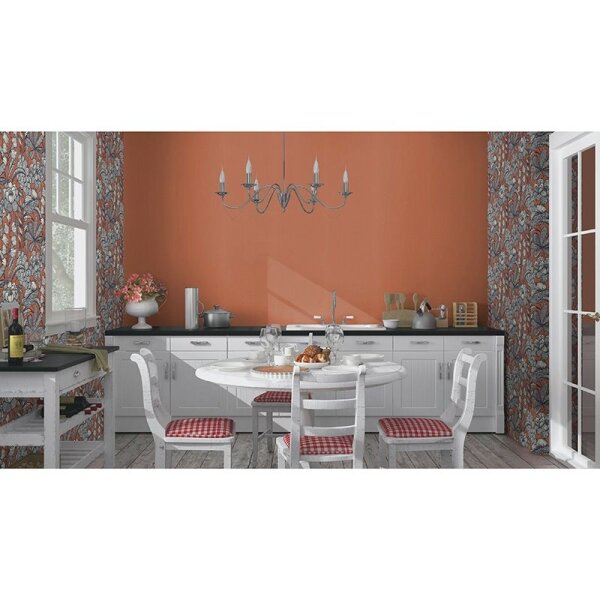 Tapete Blau, Braun Rasch Vliestapete (555370)