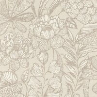 Tapete Braun, Greige Rasch Vliestapete (555349)