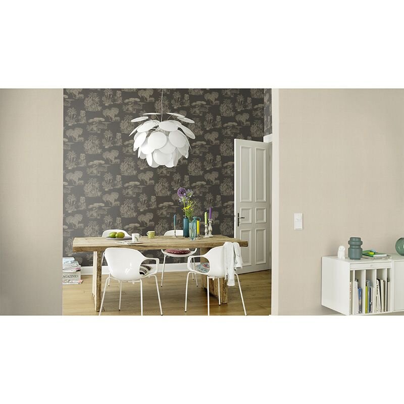 Tapete Braun, Gold, Kupfer Rasch Vliestapete (555035)