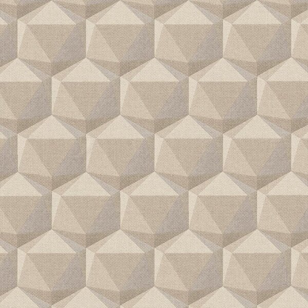 Tapete Beige, Creme, Grau, Silber, Greige Private Walls Vliestapete (387485)