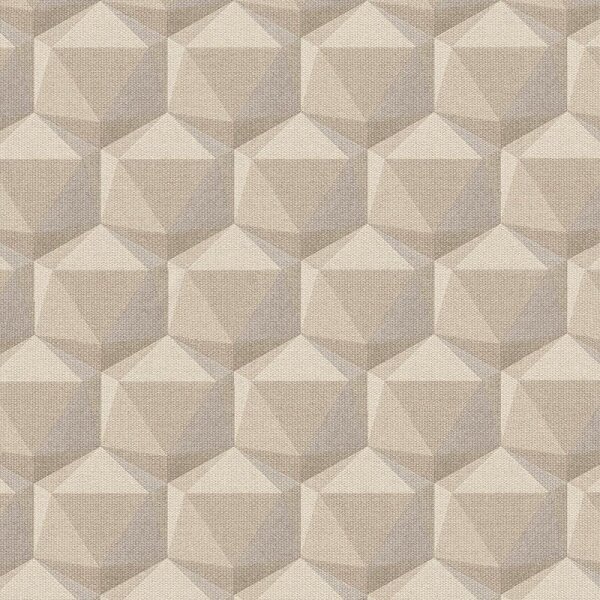 Tapete Beige, Creme, Grau, Silber, Greige Private Walls Vliestapete (387485)