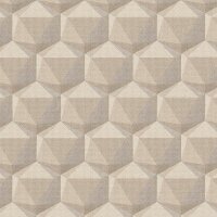 Tapete Beige, Creme, Grau, Silber, Greige Private Walls...