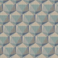 Tapete Beige, Creme, Blau, Braun, Gr&uuml;n Private Walls...