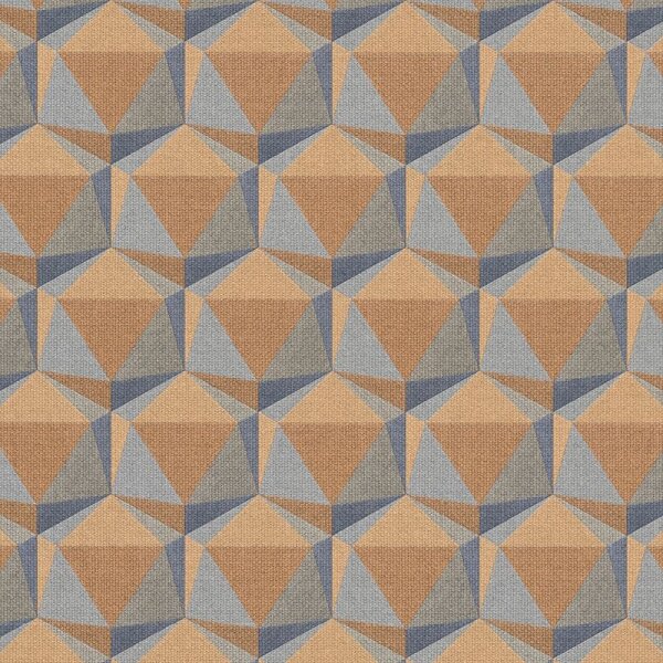 Tapete Blau, Braun Private Walls Vliestapete (387483)