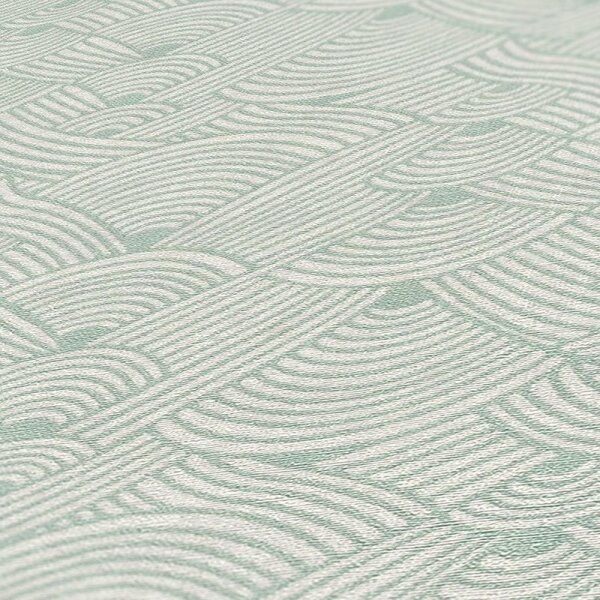 Tapete Beige, Creme, Grün Private Walls Vliestapete (387423)