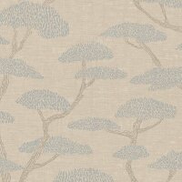 Tapete Blau, Greige Private Walls Vliestapete (387411)