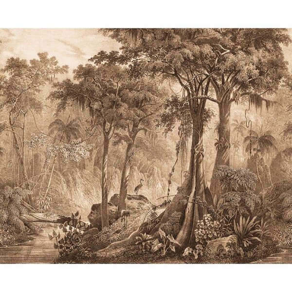 Digitaldruck-Tapete Braun Rasch (543766)