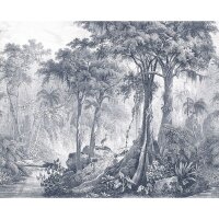 Digitaldruck-Tapete Schwarz-Wei&szlig; Rasch (543742)