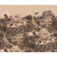 Digitaldruck-Tapete Braun, Gr&uuml;n Rasch (543636)