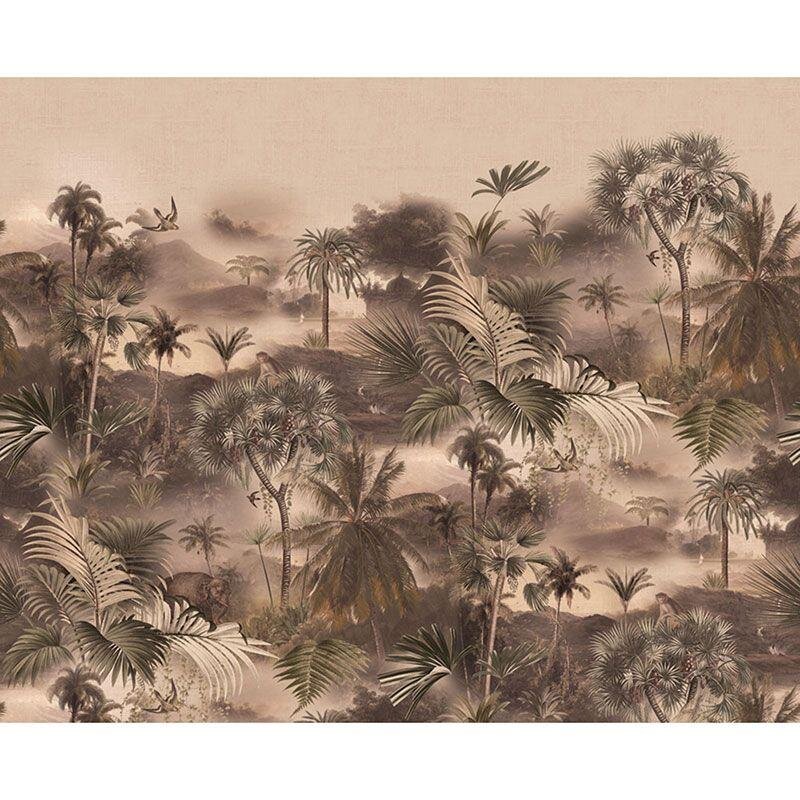 Digitaldruck-Tapete Braun, Grün Rasch (543629)