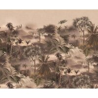 Digitaldruck-Tapete Braun, Gr&uuml;n Rasch (543629)