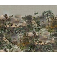 Digitaldruck-Tapete Braun, Gr&uuml;n Rasch (543599)