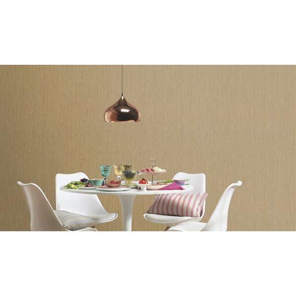 Tapete Gold, Kupfer Rasch Vliestapete (537703)