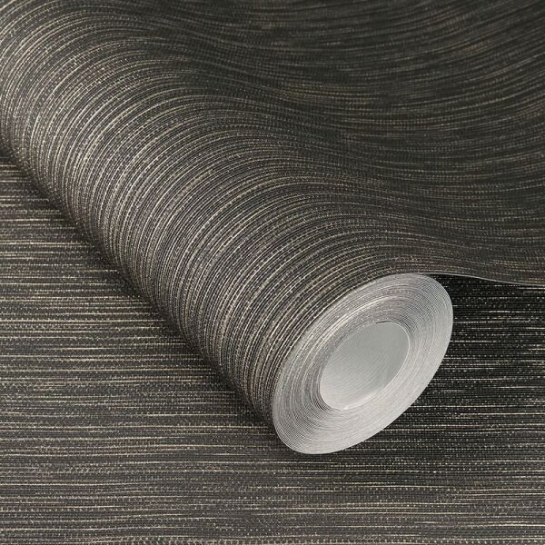 Tapete Gold, Kupfer, Schwarz, Anthrazit Rasch Vliestapete (537741)