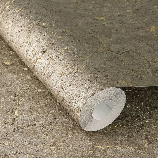 Tapete Braun, Gold, Kupfer Rasch Vliestapete (538342)