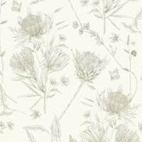 Tapete Gr&uuml;n, Wei&szlig; livingwalls Vliestapete...