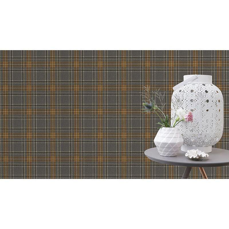 Tapete Braun, Grau, Silber Rasch Vliestapete (537451)