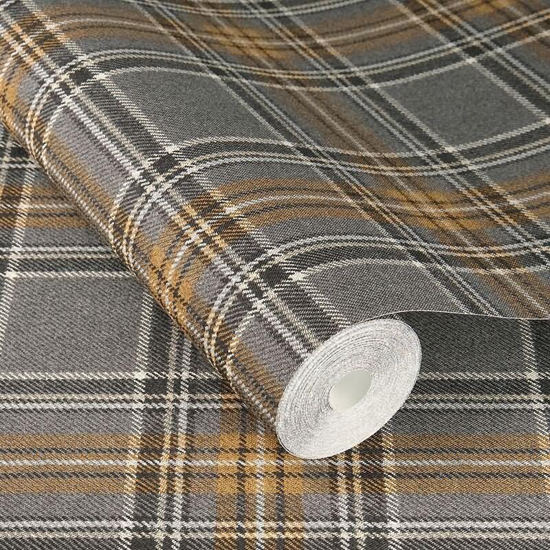 Tapete Braun, Grau, Silber Rasch Vliestapete (537451)