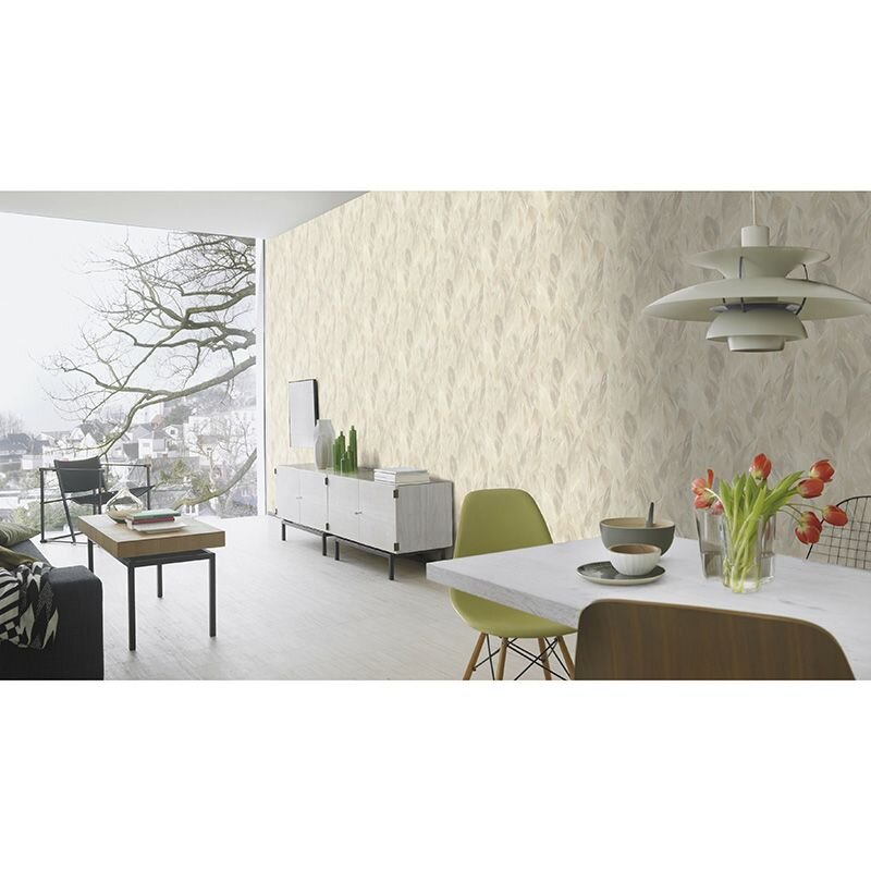 Tapete Grau, Silber, Greige Rasch Vliestapete (537338)