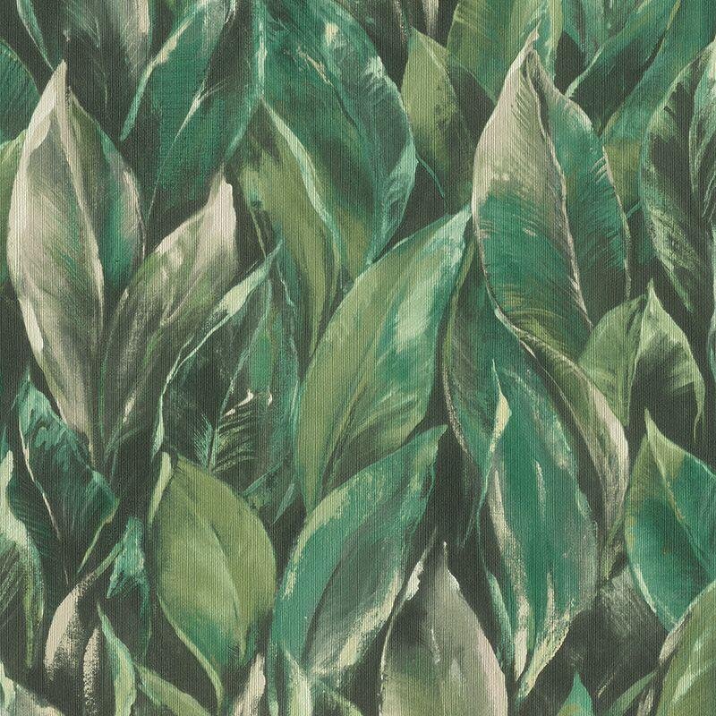 Tapete Grün Rasch Vliestapete (537345)