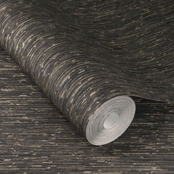 Tapete Gold, Kupfer, Schwarz, Anthrazit Rasch Vliestapete (844269)